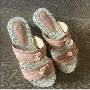 Alexandre Birman Clarita leather Espadrilles Tan Sandals